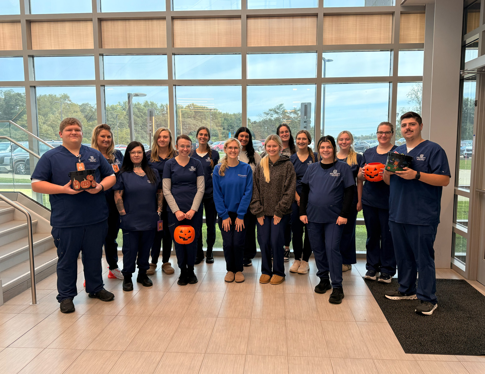 Belmont College Student Nurse Association Members